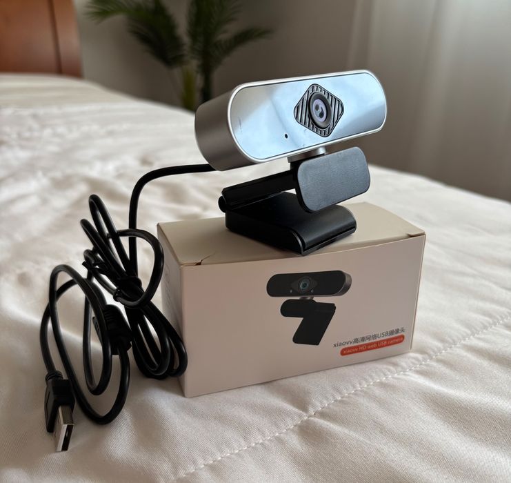 Câmara webcam USB para computador
