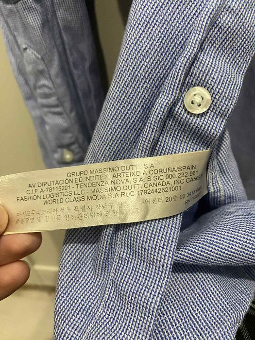 Fajna koszula Massimo Dutti, rozm. XXL