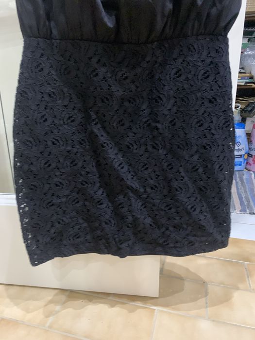 Vestido preto “Lefties” tamanho S de alças