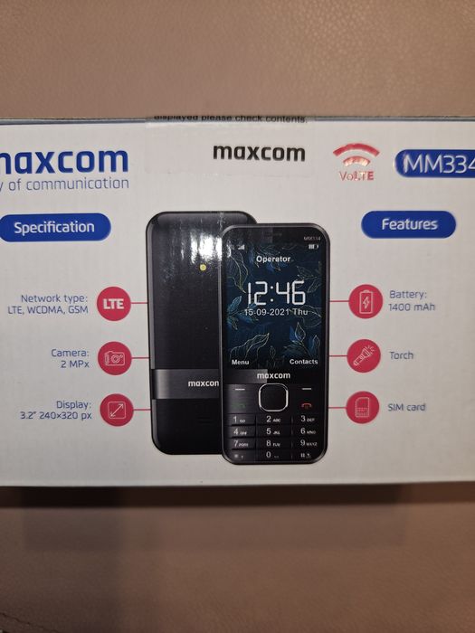 Telefon Maxcom 334