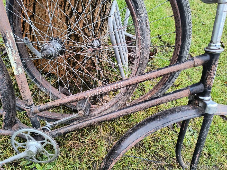 Zabytkowy polski rower Romet ZZR Goplana 28