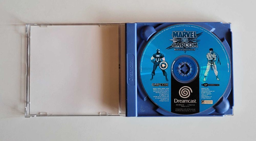 Marvel vs Capcom Dreamcast pal uk [ótimo estado]