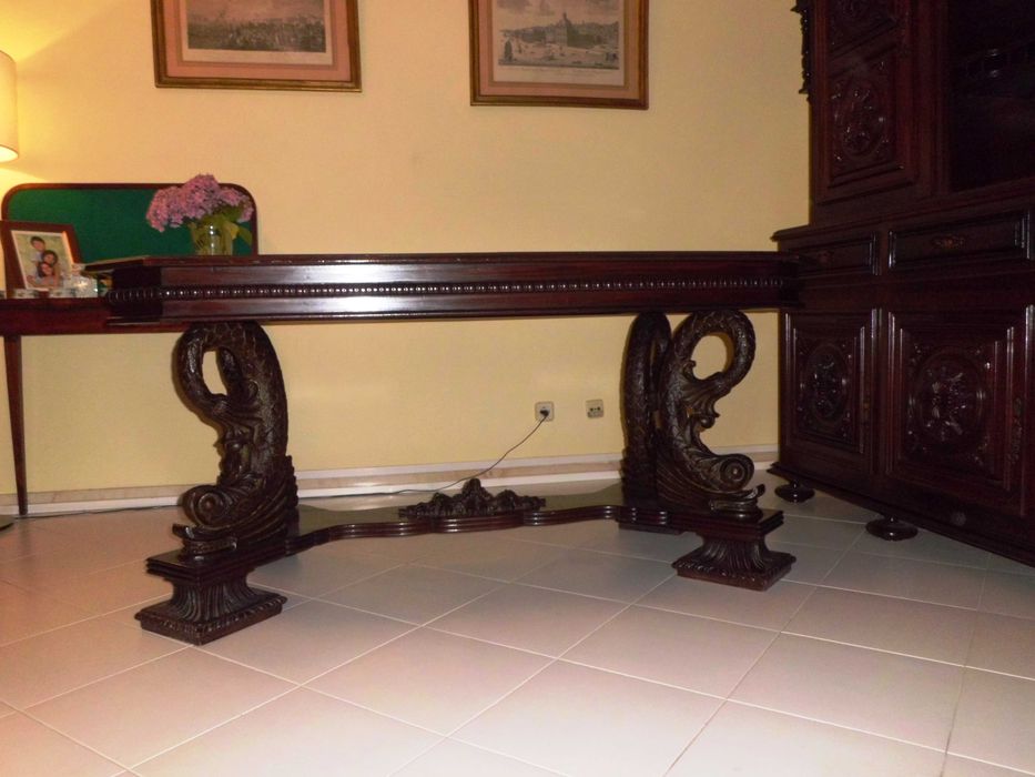 Mesa Classica - Antigo de Sala de Jantar