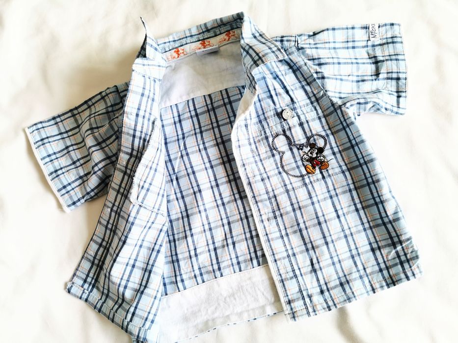 Koszula H&M 4-6m nowa bez papierowej metki