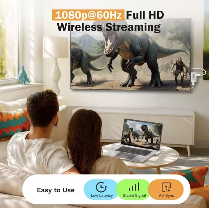 Extensor de Vídeo Inalambrico Lemorele FHD 60Hz