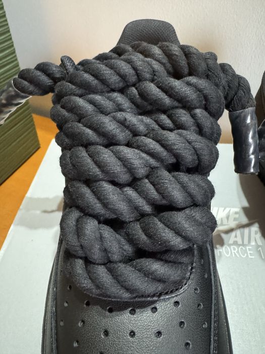 Air Force 1 Black Rope Laces(40)