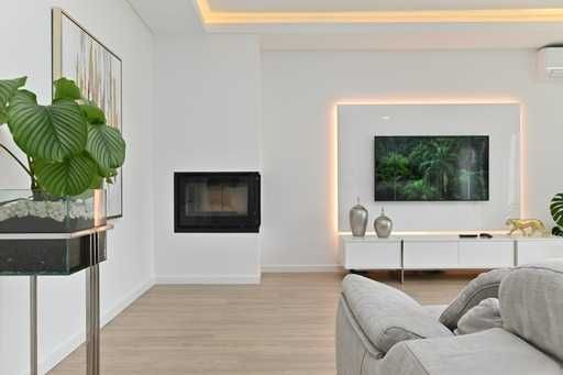 Móvel de sala e MDF com led para tv