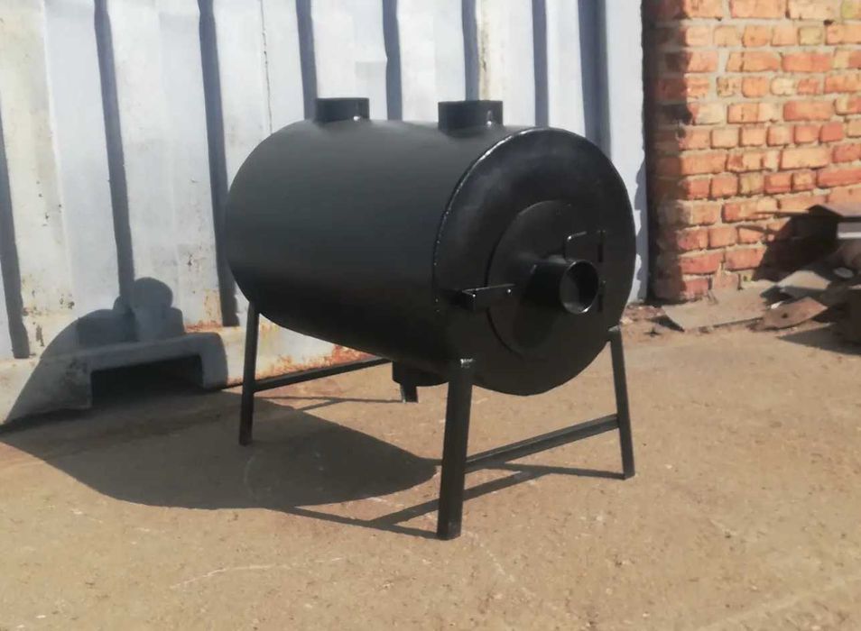 КПД 90%! 11 кВт! до 8 годин! Пічка Буржуйка Булерьян Полтавка 86 / Піч