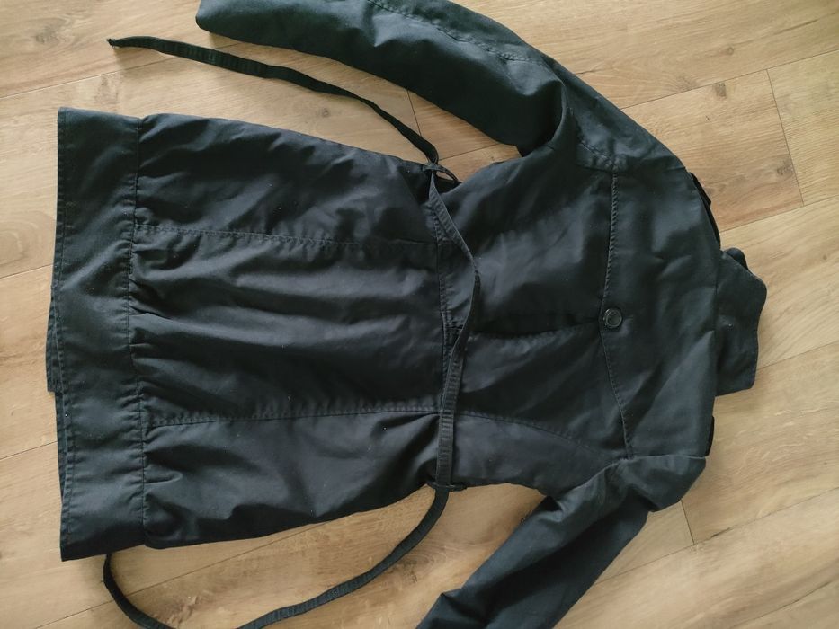 Trencz płaszcz dwurzędowy klasyczny