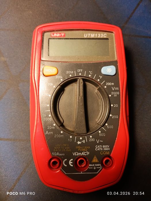 Мультиметр UNI-T UTM133C