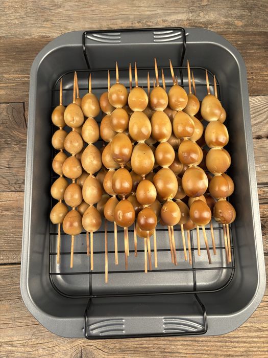 Копчена перепілка, та копчені яйця