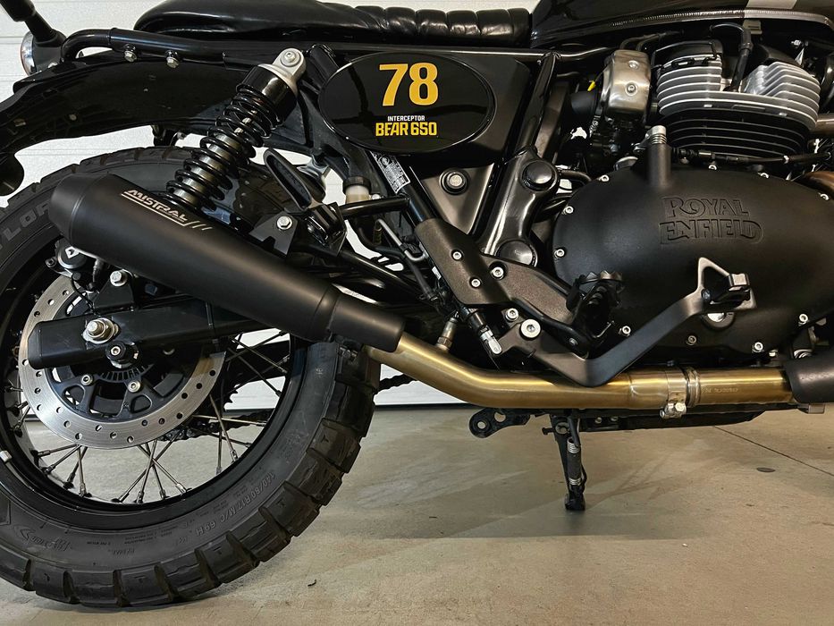COMO NOVA :: Mota Royal Enfield Bear 650cc Scrambler