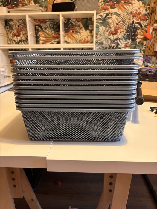 Komplet koszyki 12 sztuk ikea