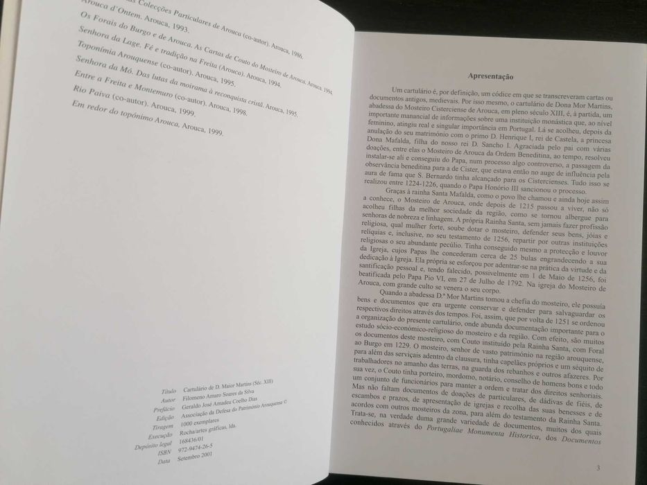 Cartulario de D. Maior Martins // Século XIII