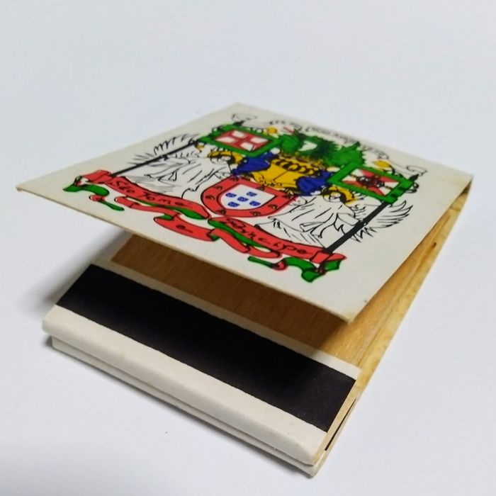 Caixa fósforos Centenário Descobrimento S.Tomé e Principe1970