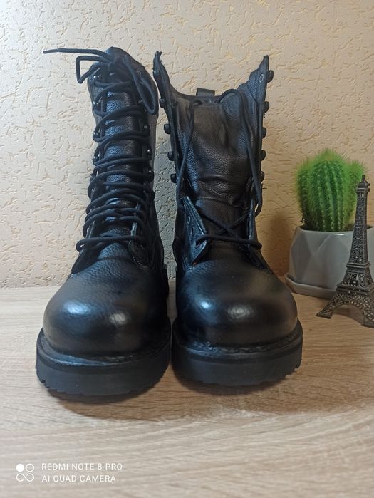 Шкіряні берці чоловічі