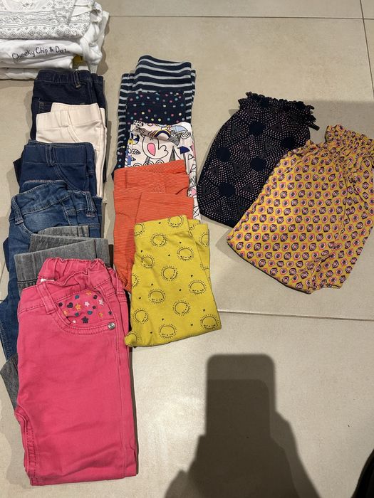 Lote roupa menina 65 peças