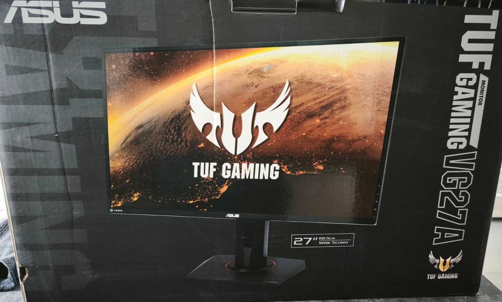 Monitor gamingowy ASUS TUF VG27AQ 165HZ IPS HDR 27 cali