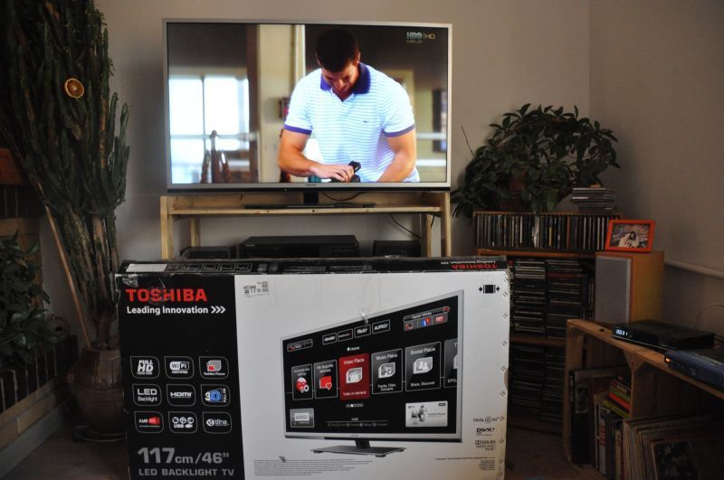 Telewizor LED Toshiba 46"TL933 TV LED-3D!,Full HD-1250
