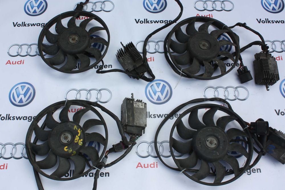 Вентилятор радиатора  Audi A4 B6\B7 a6 c5 а6 с5