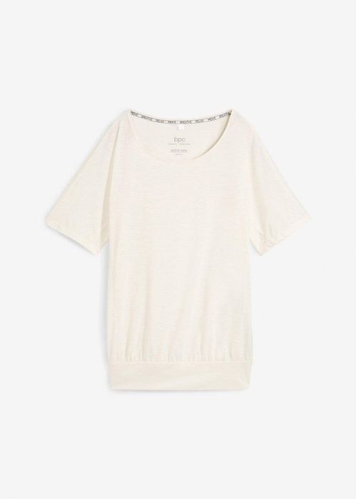 B.P.C t-shirt damski sportowy kremowy ^40/42