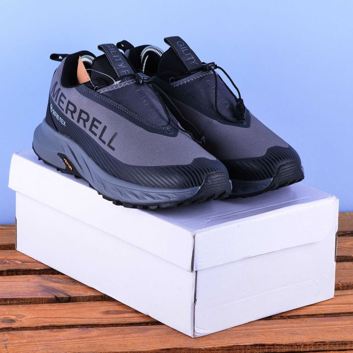 (2160) SALE Термо Зимові Кросівки Черевики Merrell чорні (41-45)