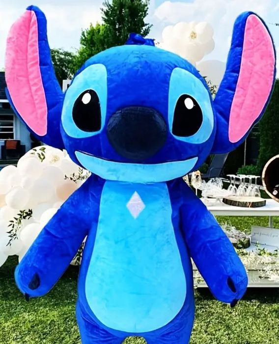 Fotobudka 360, Biały miś, Stich, dmuchany namiot imprezowy