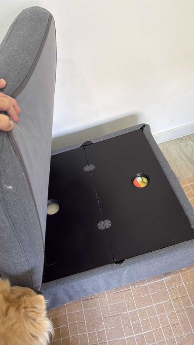 SOFÁ 3 lugares CINZA (IKEA)