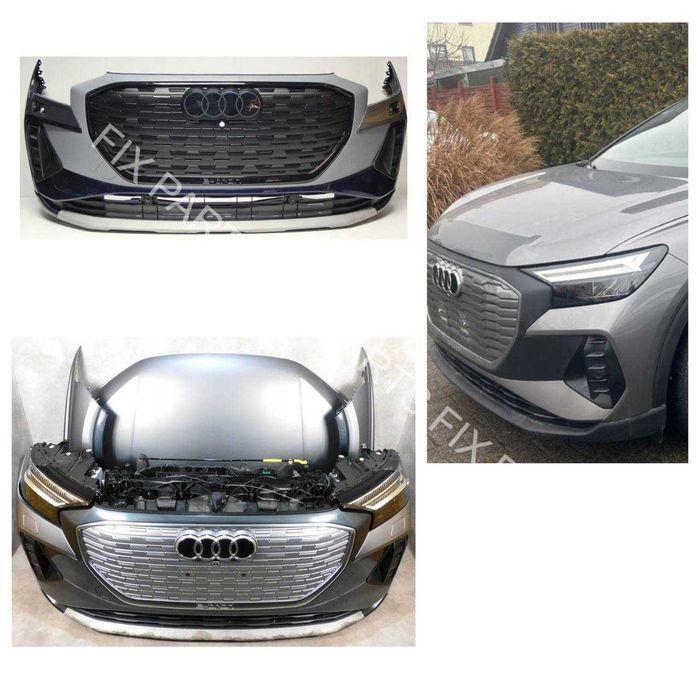 Капот Audi Q4 e-tron FZ ориг бампер, фары, двери, крылья