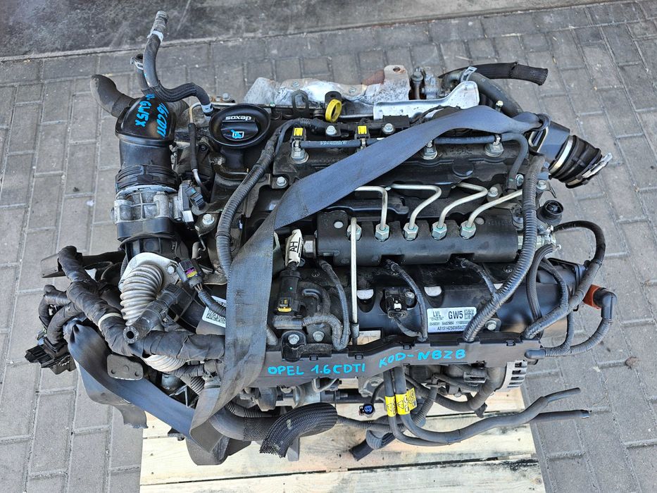 Silnik kompletny OPEL MOKKA 1.6 CDTI B16DTH
