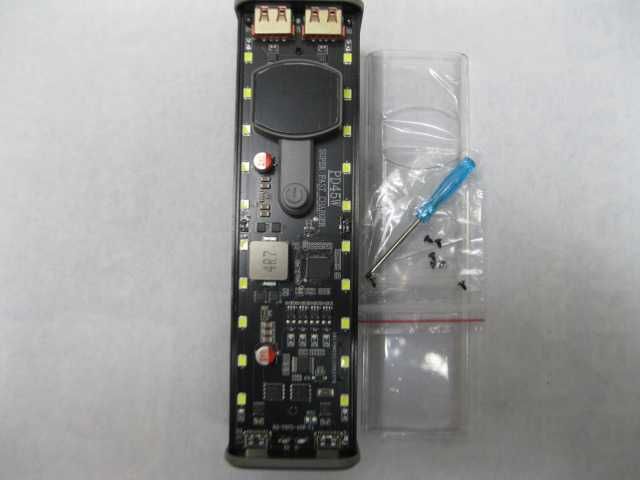 Корпус повербанка з ліхтарем 45W.