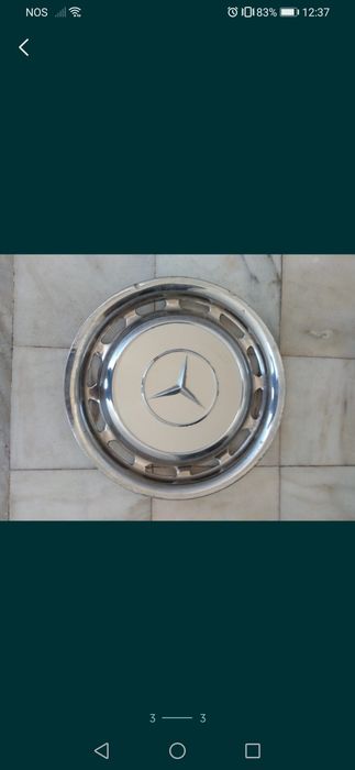 Tampões Mercedes W123 alumínio