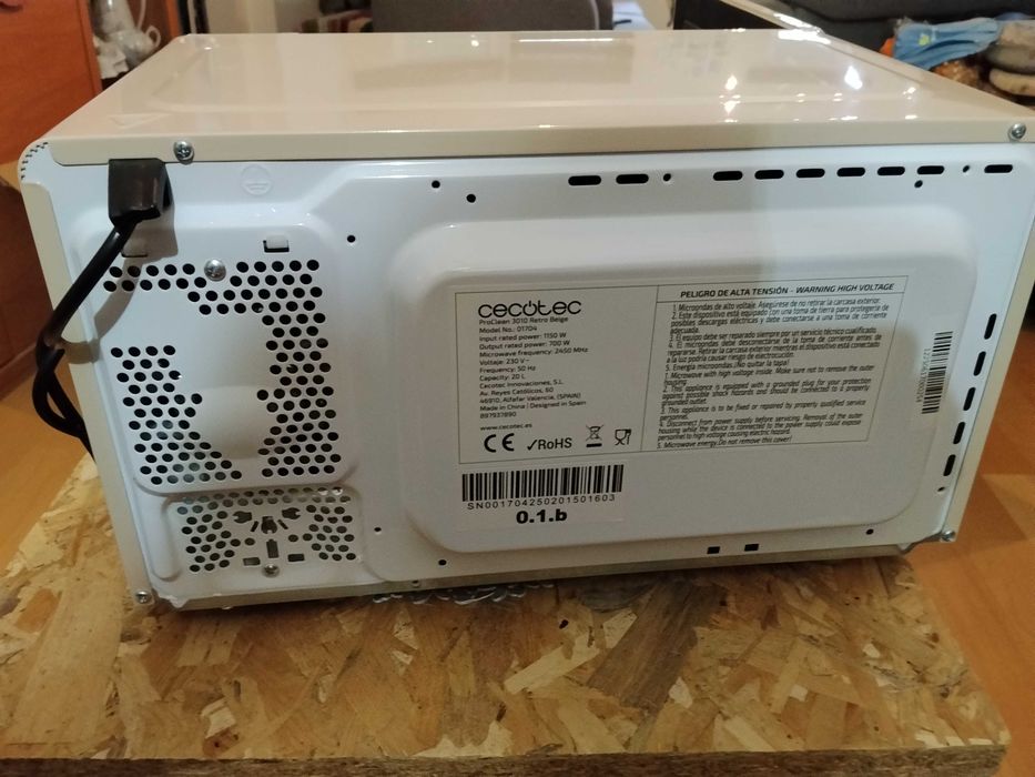 Microondas NOVO CECOTEC