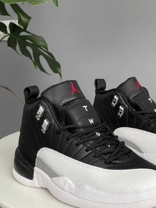 Кросівки Air Jordan 12 Retro Flu Game/Playoffs Black/Whitе