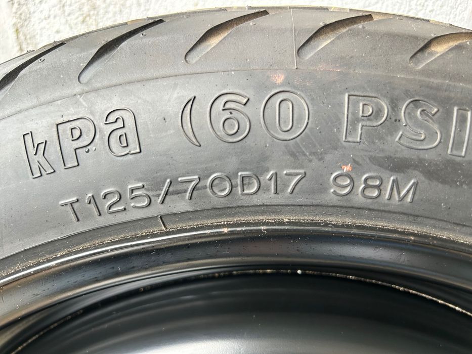 Koło dojazdowe 125/70 D17 Toyota