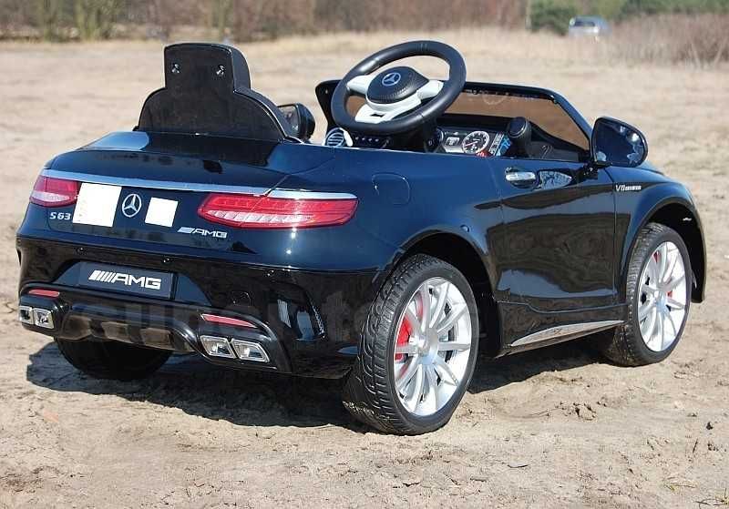 BAWIBUS.PL Auto samochód na akumulator MERCEDES S63 autko dla dzieci