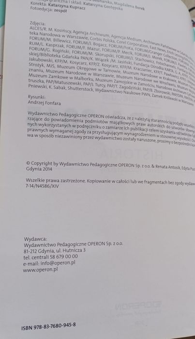 Vademecum matura historia zakres rozszerzony operon