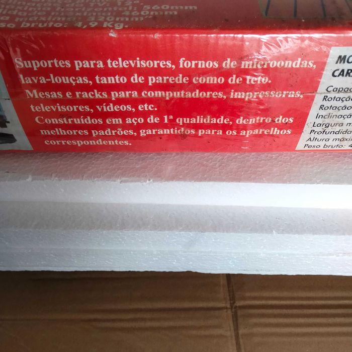 Suporte para televisão, microondas, computador