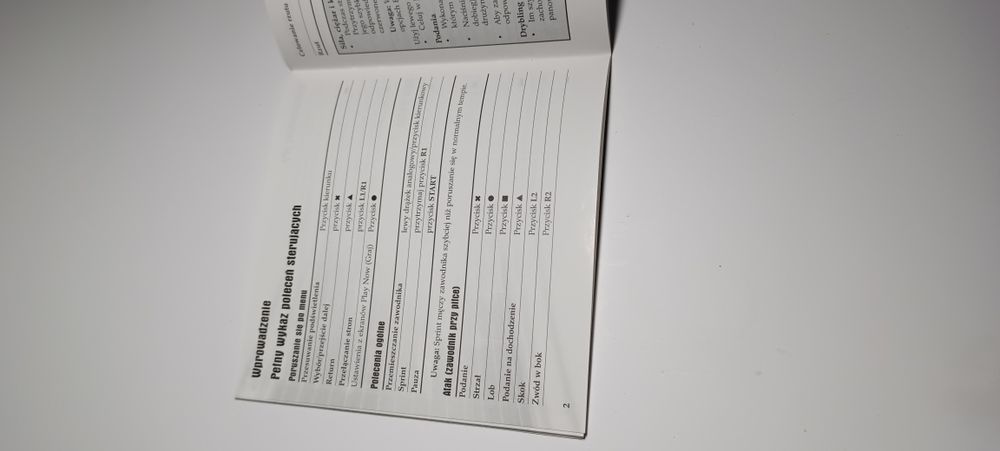 FIFA Football 2005 Polska dystrybucja książeczka instrukcja ps1 psx ps