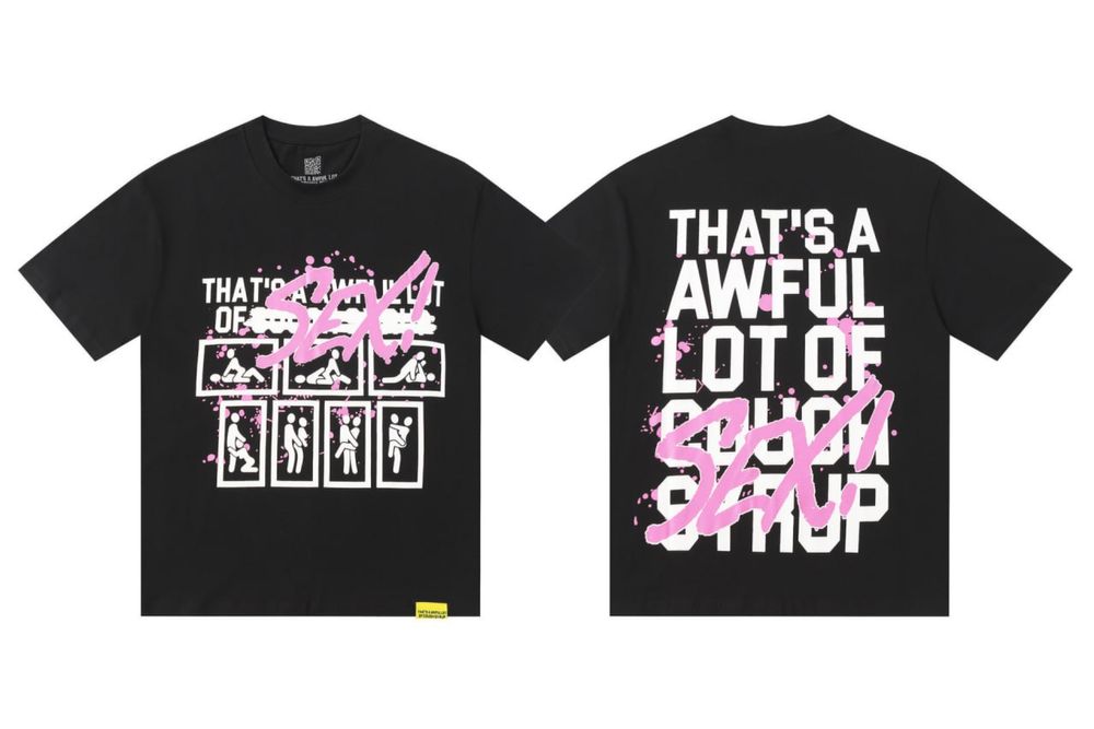 •РОЗПРОДАЖ• Футболка That’s a Awful Lot of Cough Syrup/ сироп