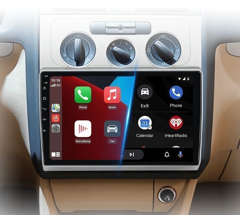 VW Touran 1 2003–2010 – Radio Android 10.1" CarPlay