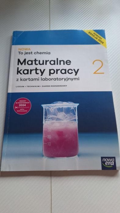 Maturalne karty pracy To jest chemia 2 rozszerzenie edycja 2024