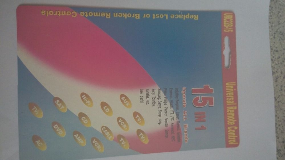 Universal Remote Control for Older Devices.64409242770689124