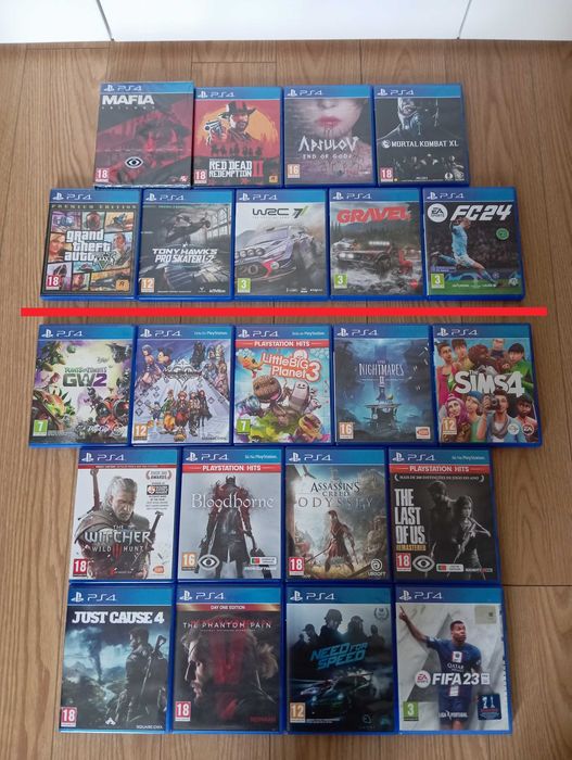 jogos PS4 PlayStation 4 (faço retoma de jogos PS1 PS2 e PS3 do meu interesse)