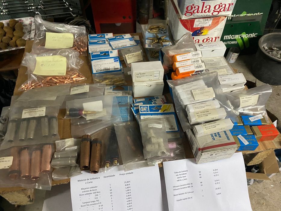 Vendo Eletrodos/ Consumiveis para solddura