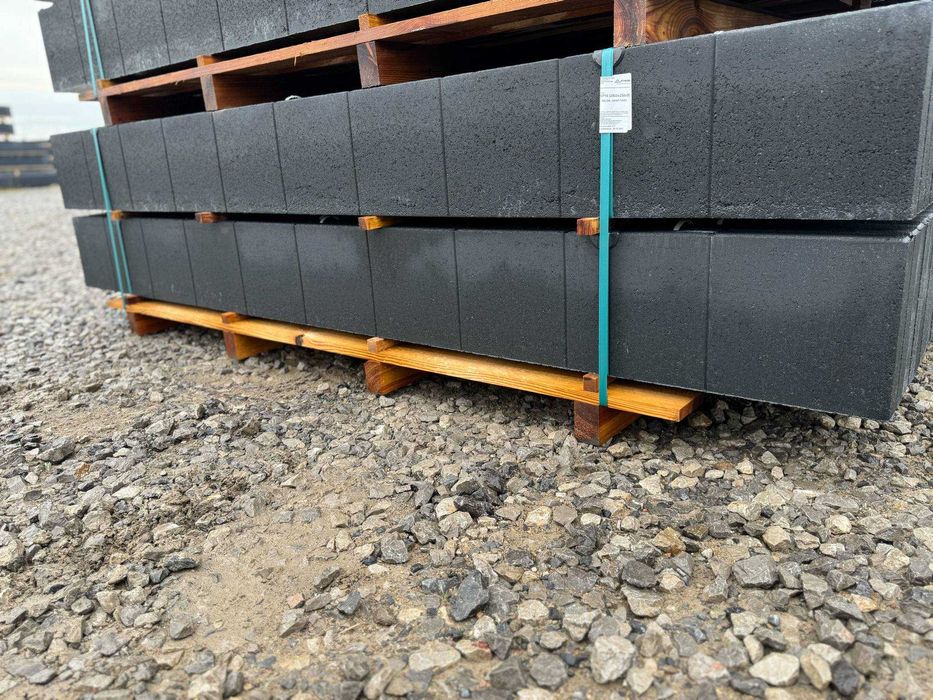 Podmurówka Betonowa Grafitowa Palisada 25/250