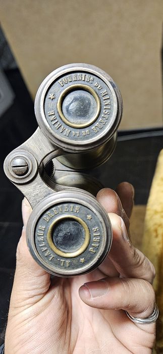 binóculos Lafleur brevet de Paris.