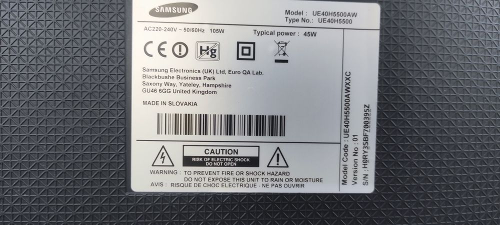 TV Samsung 40 polegadas