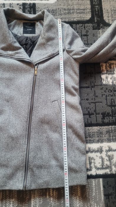 Płaszcz płaszczyk damski szary house zamki