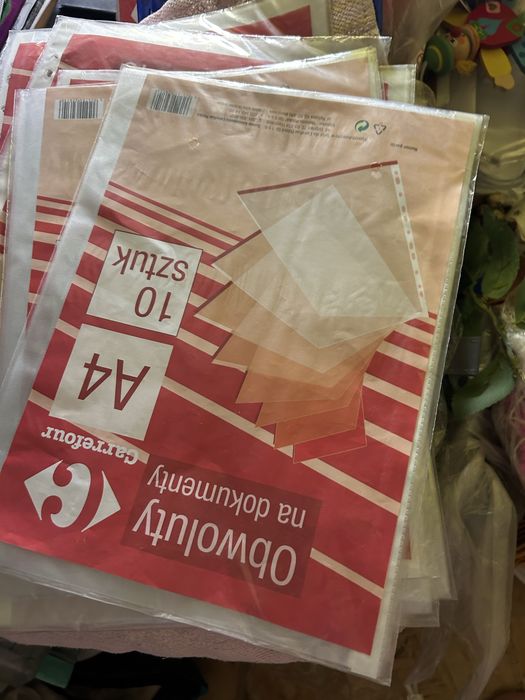 Koszulki biurowe Nowe po10szt 13 op A4